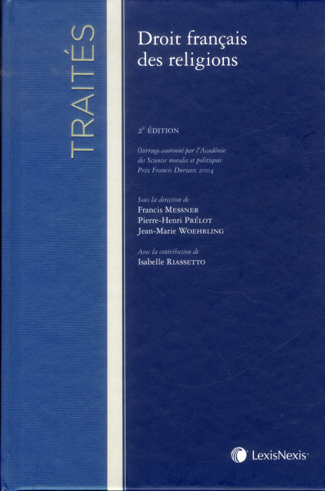 Emprunter Droit français des religions. 2e édition livre