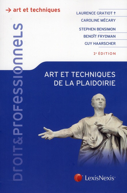 Emprunter Art et techniques de la plaidoirie. 2e édition livre