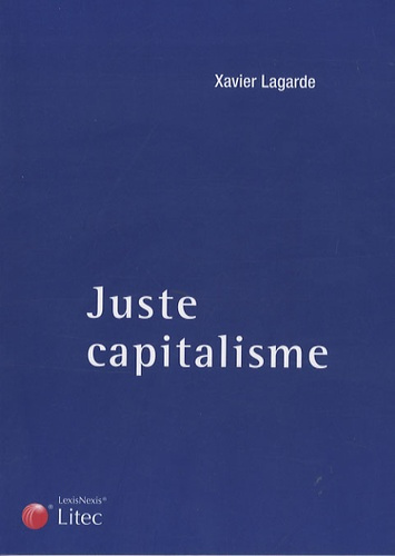 Emprunter Juste Capitalisme. Essai sur la volonté de croissance livre