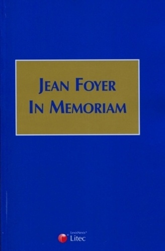 Emprunter Jean Foyer in memoriam livre