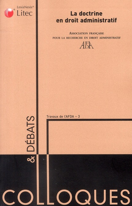 Emprunter La doctrine en droit administratif livre