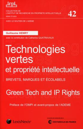 Emprunter Technologies vertes et propriété intellectuelle. Brevets, marques et écolabels, Edition bilingue fra livre