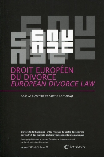 Emprunter Droit européen du divorce livre