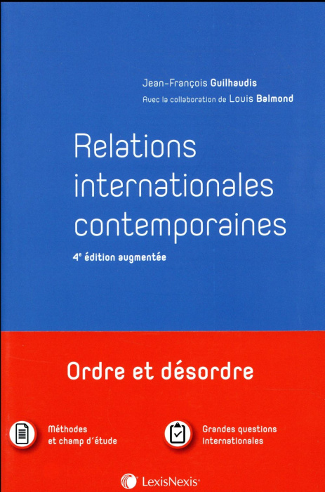 Emprunter Relations internationales contemporaines. 4e édition revue et augmentée livre