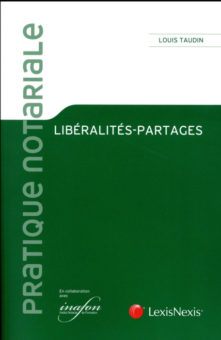 Emprunter Libéralités-partages livre