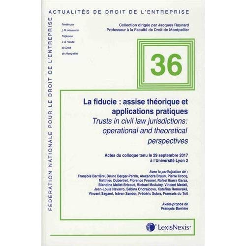 Emprunter La fiducie : assise théorique et applications pratiques. Textes en français et anglais livre
