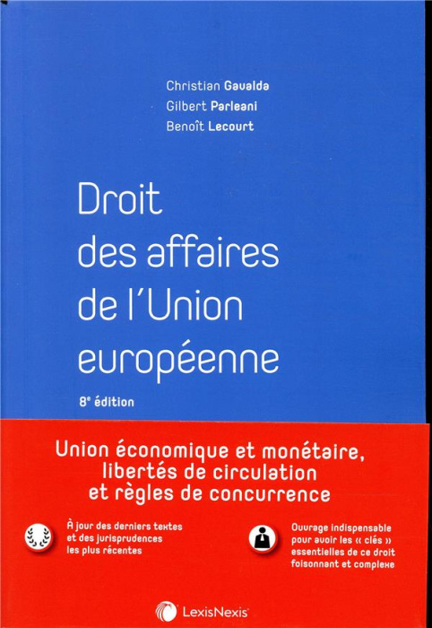 Emprunter Droit des affaires de l'Union européenne. 8e édition livre