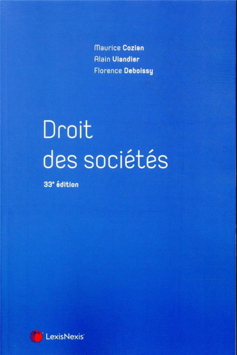 Emprunter Droit des sociétés. 33e édition livre