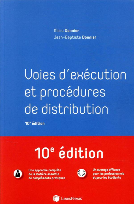 Emprunter Voies d'exécution et procédures de distribution. 10e édition livre