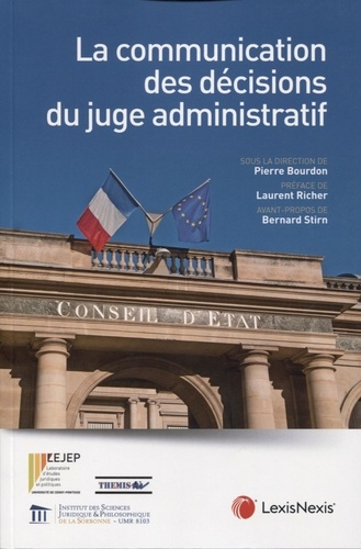 Emprunter La communication des décisions du juge administratif livre