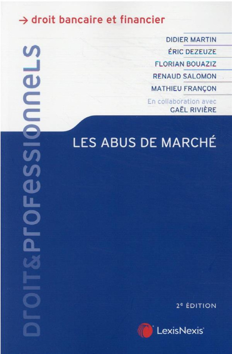 Emprunter Les abus de marché. 2e édition livre