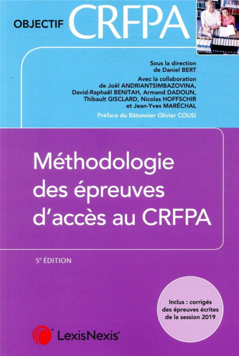 Emprunter Méthodologie des épreuves d'accès au CRFPA. 5e édition livre