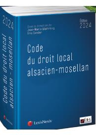 Emprunter Code du droit local alsacien-mosellan. Edition 2024 livre