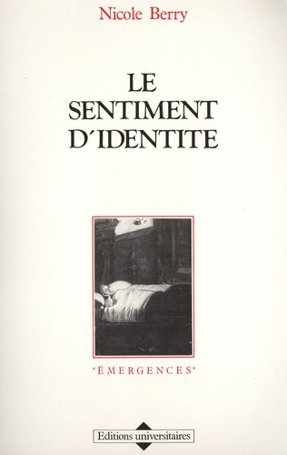Emprunter Le sentiment d'identité livre