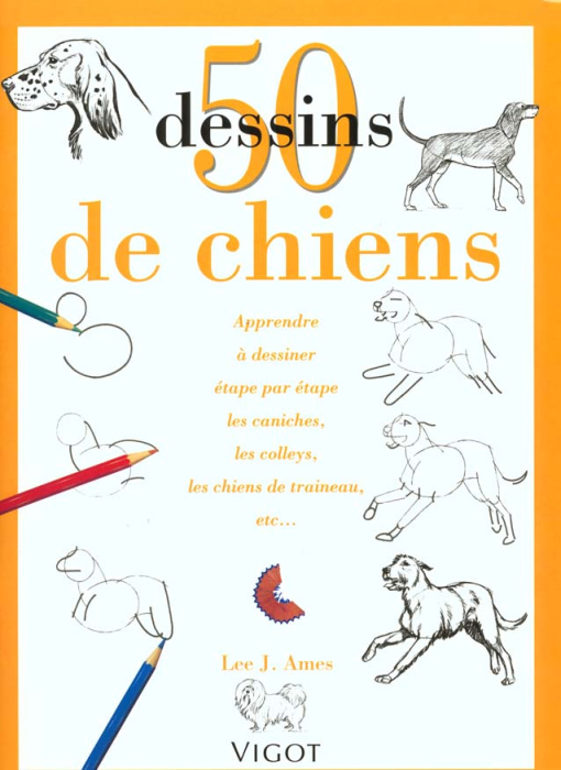 Emprunter 50 Dessins de chiens livre