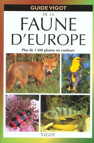 Emprunter Guide Vigot de la faune d'Europe livre