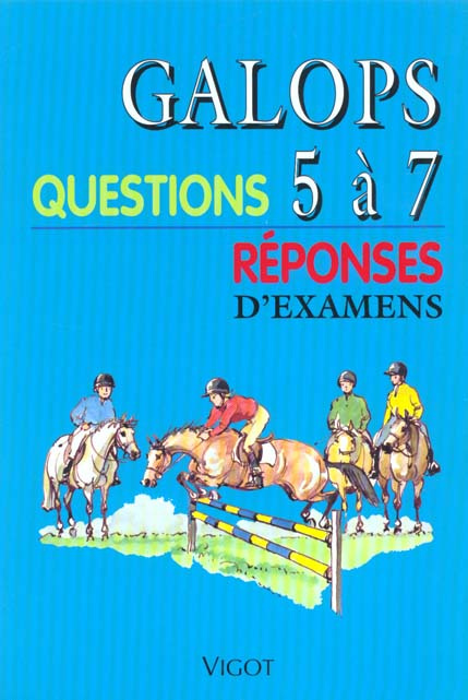 Emprunter Galops 5 à 7. Questions/Réponses d'Examen livre