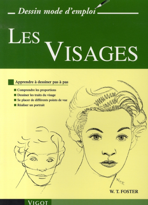 Emprunter Les Visages. Apprendre à dessiner pas à pas livre