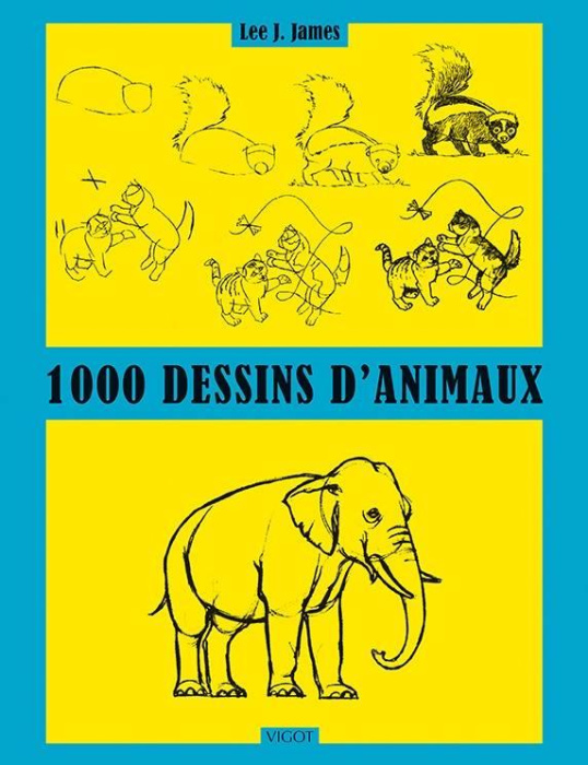 Emprunter 1 000 dessins d'animaux livre