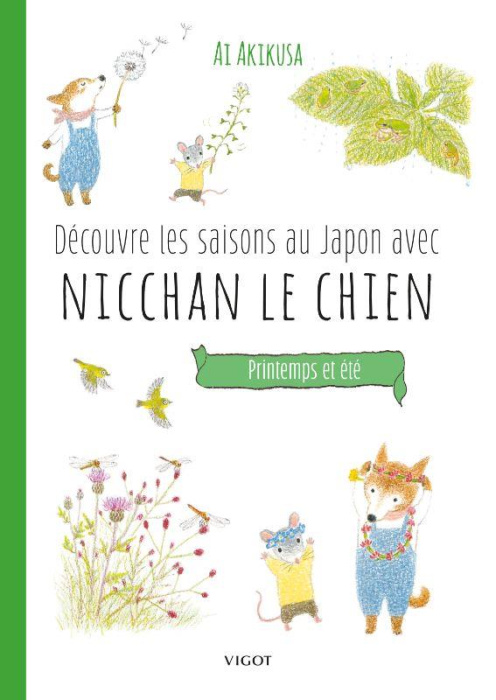 Emprunter Découvre les saisons au Japon avec Nicchan le chien. Printemps et été livre