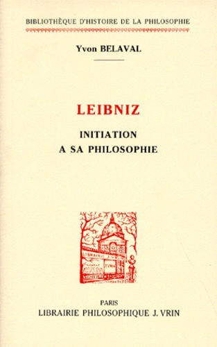 Emprunter LEIBNIZ INITIATION A SA PHILOSOPHIE livre