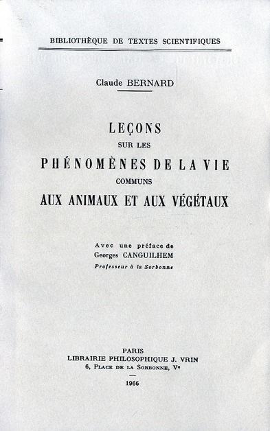 Emprunter LECONS SUR LES PHENOMENES DE LA VIE COMMUNS AUX ANIMAUX ET AUX VEGETAUX livre