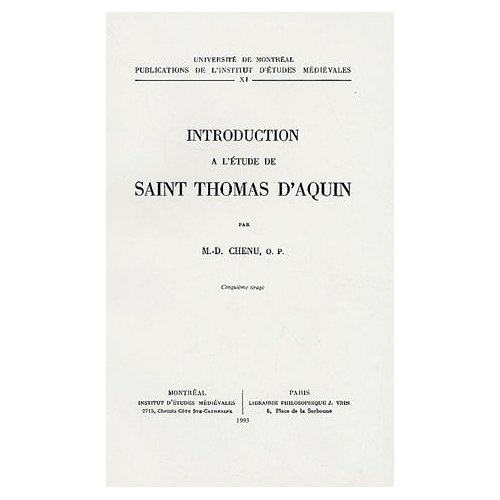 Emprunter INTRODUCTION A L ETUDE DE SAINT THOMAS D AQUIN livre