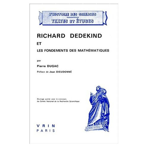 Emprunter RICHARD DEDEKIND ET LES FONDEMENTS DES MATHEMATIQUES, AVEC DE NOMBREUX TEXTES INEDITS livre