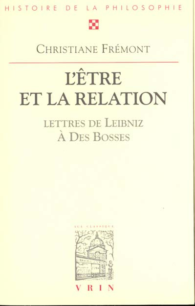 Emprunter L'ETRE ET LA RELATION livre