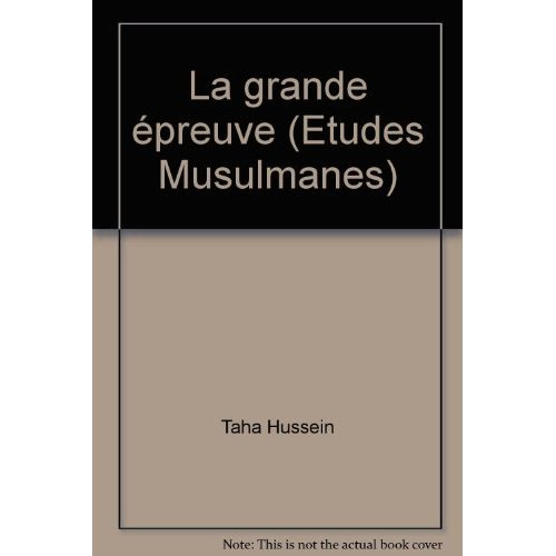 Emprunter LA GRANDE EPREUVE UTHMAN livre