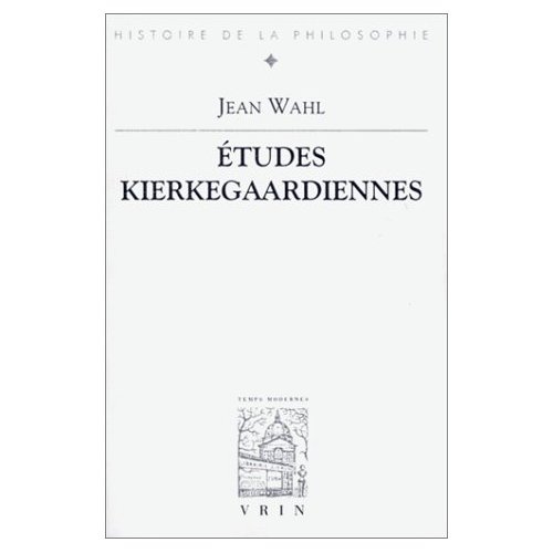 Emprunter ETUDES KIERKEGAARDIENNES livre