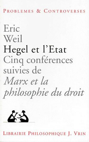 Emprunter HEGEL ET L'ETAT CINQ CONFERENCES livre