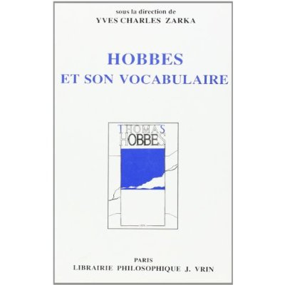 Emprunter HOBBES ET SON VOCABULAIRE livre