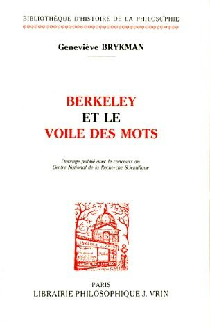 Emprunter BERKELEY ET LE VOILE DES MOTS livre