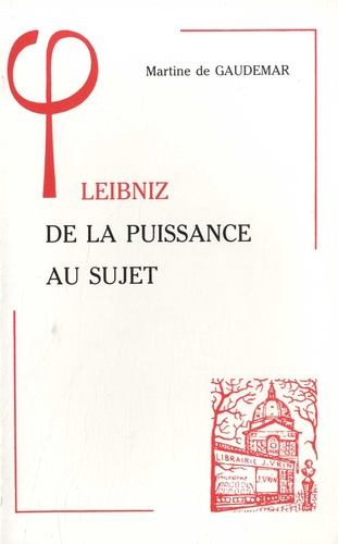 Emprunter LEIBNIZ DE LA PUISSANCE AU SUJET livre