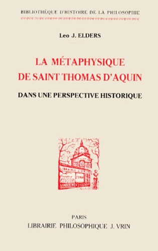 Emprunter LA METAPHYSIQUE DE SAINT THOMAS DANS UNE PERSPECTIVE HISTORIQUE livre