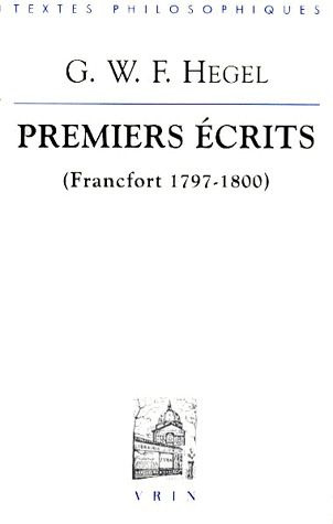 Emprunter PREMIERS ECRITS (FRANCFORT 1797-1800) L'ESPRIT DU CHRISTIANISME ET AUTRES TEXTES livre