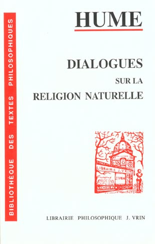Emprunter DIALOGUES SUR LA RELIGION NATURELLE livre