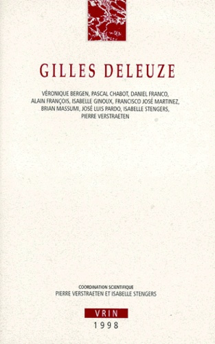 Emprunter ANN UNIV BRUXELLES 1998, GILLES DELEUZE livre