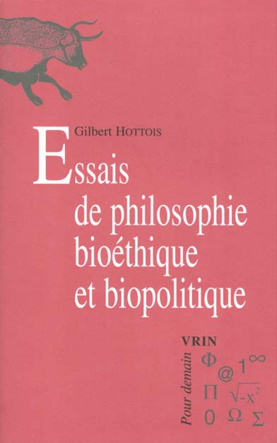 Emprunter ESSAIS DE PHILOSOPHIE BIO-ETHIQUE ET BIO-POLITIQUE livre