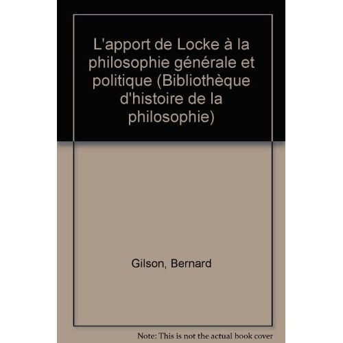 Emprunter APPORT DE LOCKE livre