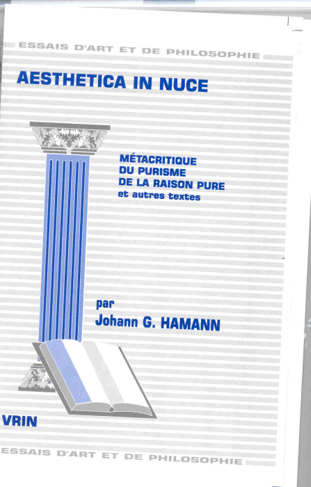 Emprunter Aesthetica in nuce. Métacritique du purisme de la raison pure livre