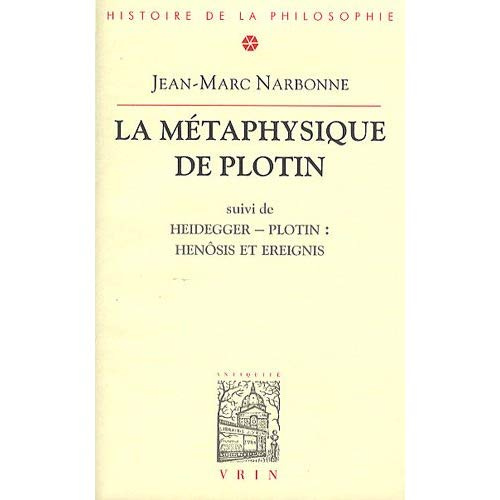 Emprunter LA METAPHYSIQUE DE PLOTIN livre