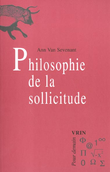 Emprunter PHILOSOPHIE DE LA SOLLICITUDE livre