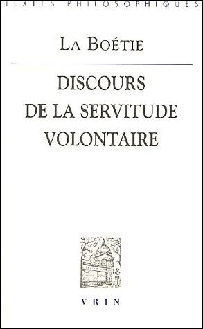 Emprunter DISCOURS DE LA SERVITUDE VOLONTAIRE livre