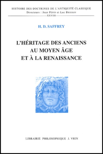 Emprunter L'HERITAGE DES ANCIENS AU MOYEN AGE ET A LA RENAISSANCE livre