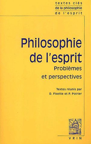 Emprunter PHILOSOPHIE DE L'ESPRIT PROLEMES ET PERSPECTIVES livre