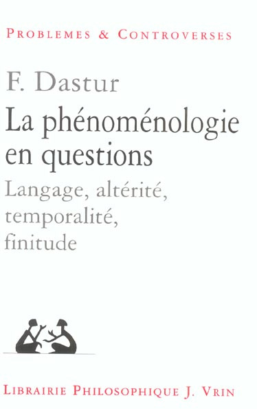Emprunter LA PHENOMENOLOGIE EN QUESTIONS livre