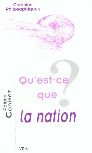 Emprunter QU'EST-CE QUE LA NATION ? livre