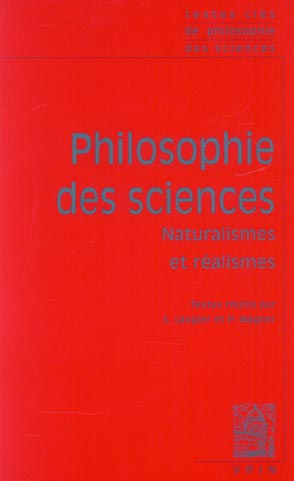 Emprunter TEXTES CLES PHILOSOPHIE DES SCIENCES VOL II NATURALISMES ET REALISMES livre